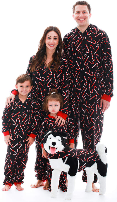 # Matching Christmas Pajamas for Family, Couples, Dog - Candy Cane (Candy Cane, 3T)